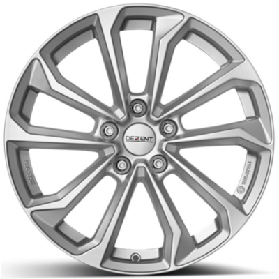 Диск Dezent KS W7.0 R17 PCD5x114.3 ET47 DIA67.1 Silver