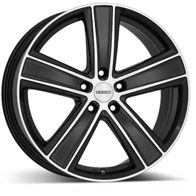 Диски Dezent TH Dark BP R18 W8.0 PCD5x112 ET50 DIA70.1