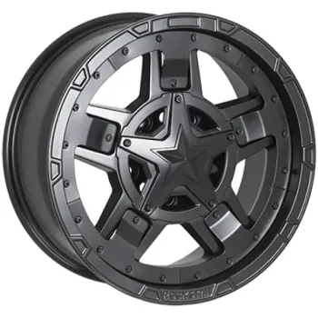 Диск JH AR295(ZW001) MattBLACK R17 W8.0 PCD5x127 ET15 DIA77.8