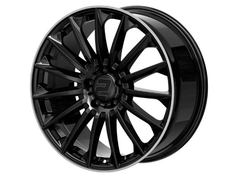 Диск Wheelworld WH39 Black Polished Lip R18 W8.0 PCD5x112 ET40 DIA66.6