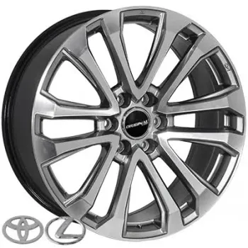 Диск Zorat Wheels BK5037 HBMF R22 W9.0 PCD6x139.7 ET25 DIA106.1