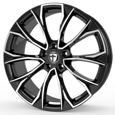 Диск Tomason AR3 Black Polished R20 W8.5 PCD5x112 ET43 DIA66.5