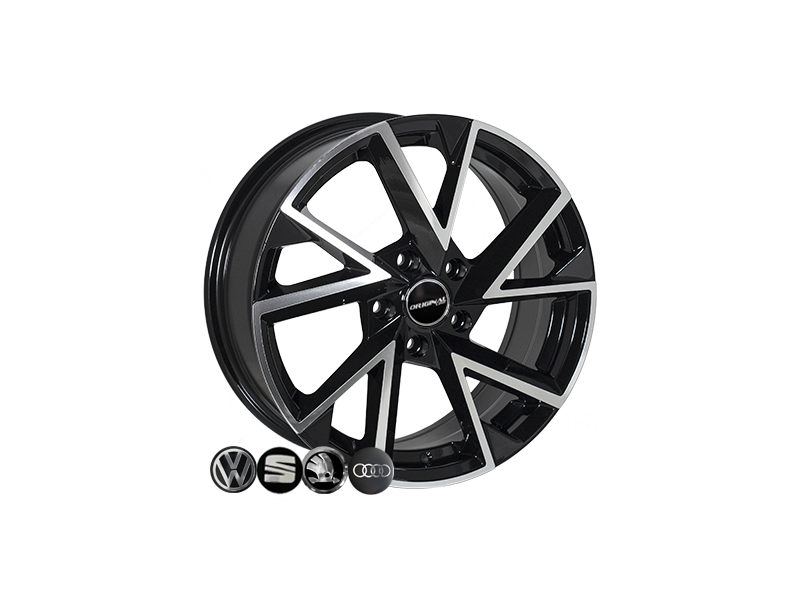 Диск ZF 6057 BMF R16 W6.5 PCD5x112 ET40 DIA57.1