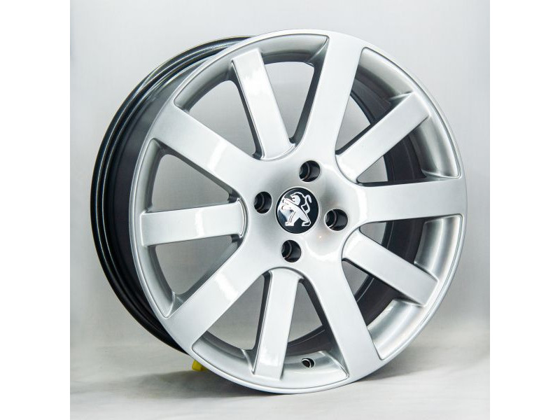 Диск Replica Peugeot GT BK718 HS R17 W7.0 PCD4x108 ET28 DIA65.1