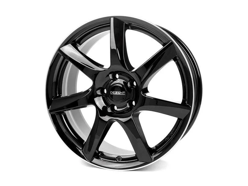 Диск Dezent TW Dark Black Polished lip R16 W6.5 PCD4x100 ET40 DIA60.1