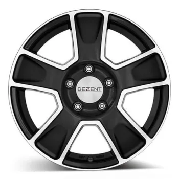 Диск Dezent Van Dark Black Polished R16 W6.5 PCD5x120 ET51 DIA65.1