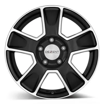 Диск Dezent Van Dark Black Polished R16 W6.5 PCD5x118 ET50 DIA71.1