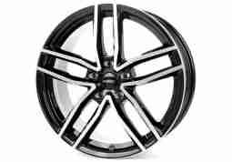 Диск Dezent TR Dark Black Polished R16 W6.5 PCD5x100 ET47 DIA57.1