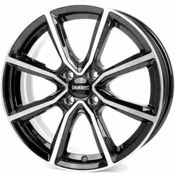 Диск Dezent TN Dark Black Polished R15 W6.0 PCD4x108 ET23 DIA65.1