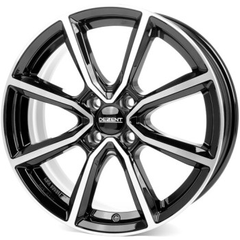 Диск Dezent TN Dark Black Polished R16 W6.5 PCD4x100 ET45 DIA60.1
