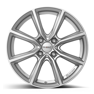 Диск Dezent TN Silver R14 W5.5 PCD4x100 ET35 DIA60.1