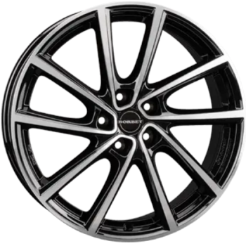 Диск Borbet V BPG R19 W7.0 PCD5x112 ET43 DIA57.1