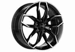 Диск Rial Lucca diamond black front polished R18 W8.0 PCD5x114.3 ET39 DIA70.1