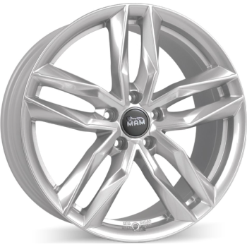 Диск MAM RS3 W8.5 R19 PCD5x112 ET30 DIA66.6 Silver Painted