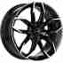 Диск Rial Lucca diamond black front polished R16 W6.5 PCD4x100 ET40 DIA63.3