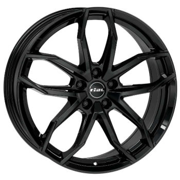 Диск Rial Lucca diamond black R16 W6.5 PCD4x108 ET45 DIA63.4