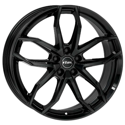 Диск Rial Lucca diamond black R17 W6.5 PCD4x108 ET40 DIA63.4
