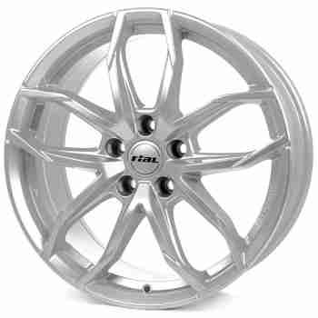 Диск Rial Lucca polar silver R18 W8.0 PCD5x112 ET39 DIA66.6