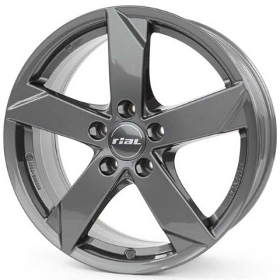 Диск Rial Kodiak graphite R18 W7.5 PCD5x114.3 ET49 DIA67.1