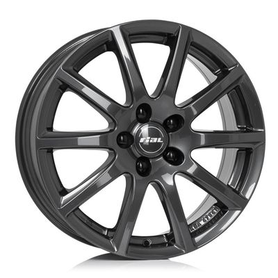 Диск Rial Milano titanium R15 W6.5 PCD5x112 ET45 DIA57.1