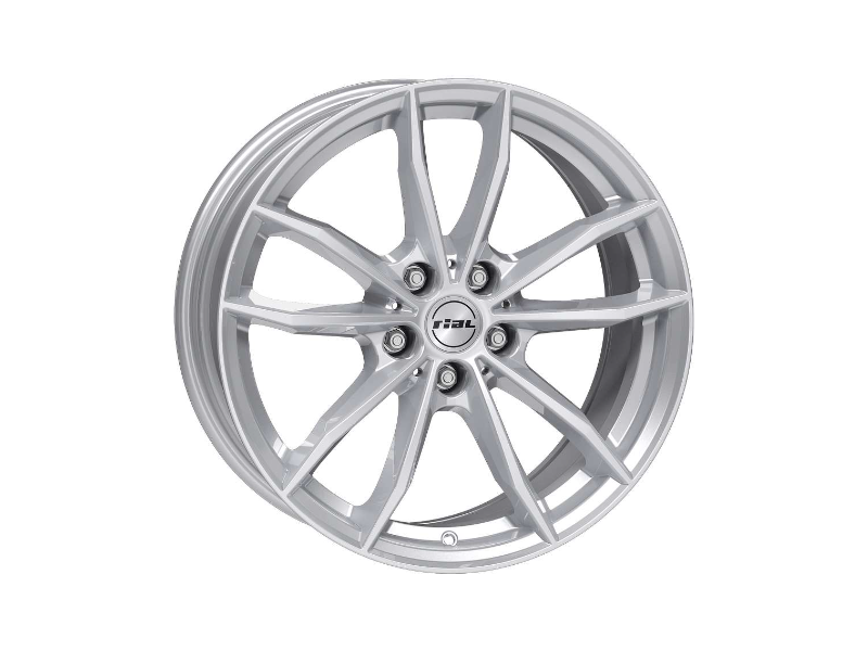 Диск Rial X12 polar silver R17 W7.5 PCD5x112 ET52 DIA66.5