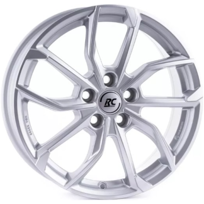 Диск RC Design RC34 W7.5 R19 PCD5x112 ET53.5 DIA66.6 Silver