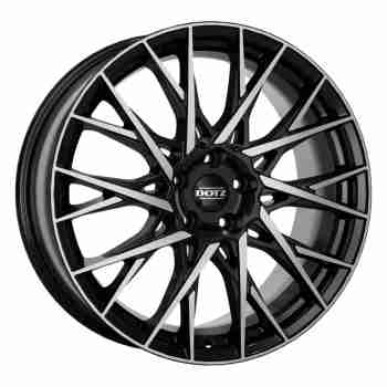 Диск Dotz Fuji Dark black polished R18 W7.5 PCD5x114.3 ET45 DIA67.1