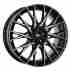 Диск Dotz Fuji Dark black polished R18 W7.5 PCD5x114.3 ET45 DIA67.1