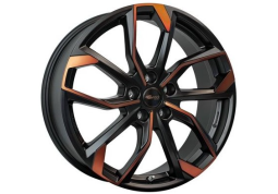 Диск RC Design RC34 W8.0 R19 PCD5x112 ET45 DIA57.1 Black Orange Matt