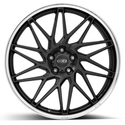 Диск Dotz Tanaka Dark Gunmetal Polished Lip R19 W8.5 PCD5x108 ET45 DIA70.1