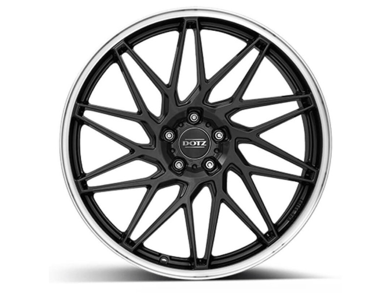 Диск Dotz Tanaka Dark Gunmetal Polished Lip R21 W9.0 PCD5x112 ET40 DIA70.1