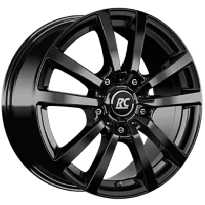 Диск RC Design RC25T W6.5 R16 PCD5x120 ET51 DIA65.1 Black