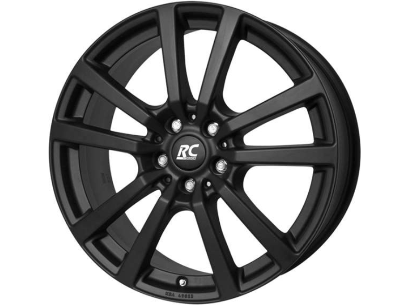 Диск RC Design RC25T W7.5 R18 PCD5x112 ET56 DIA66.6 MattBlack