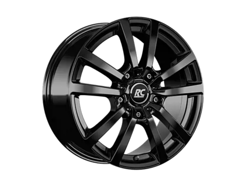 Диск RC Design RC25T W7.5 R18 PCD5x112 ET52 DIA66.6 Black