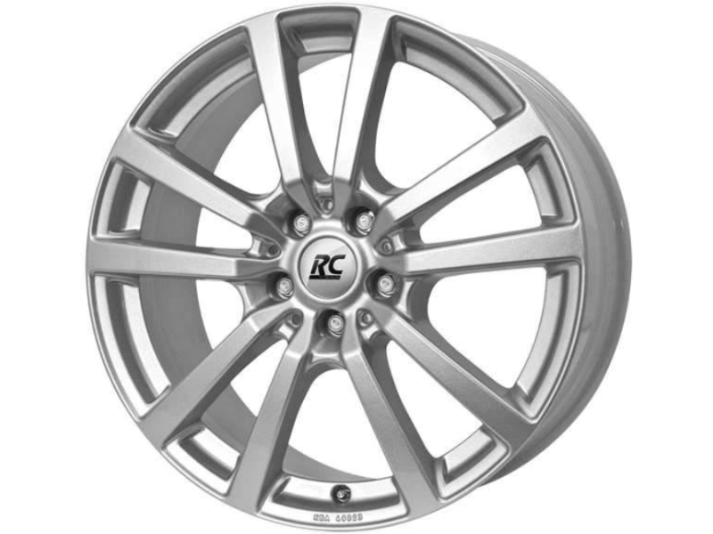 Диск RC Design RC25T W7.0 R17 PCD5x108 ET46 DIA65.1 Silver