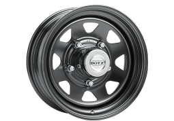 Диск Dotz Dakar Dark black R15 W8.0 PCD6x139.7 ET-30 DIA110.0