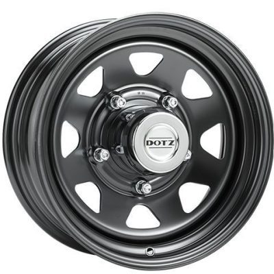 Диск Dotz Dakar Dark black R16 W7.0 PCD6x139.7 ET36 DIA106.0