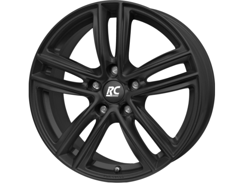Диск RC Design RC27 W7.0 R18 PCD5x114.3 ET55 DIA64.1 MattBlack
