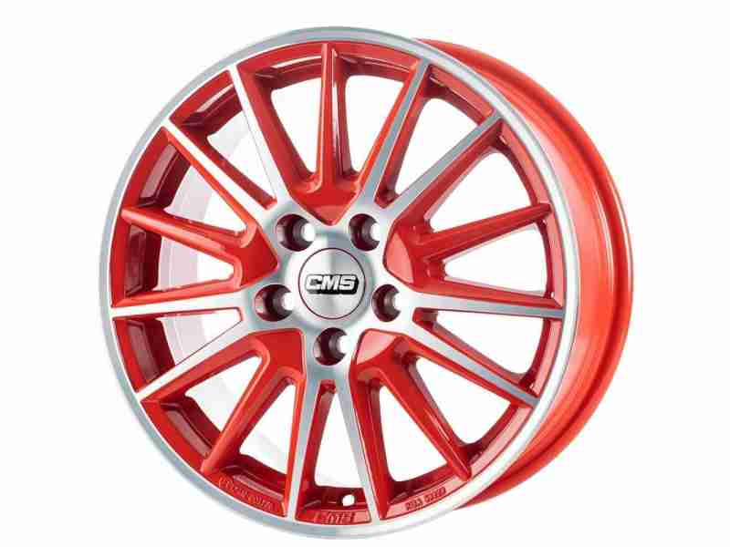 Диск CMS C23 Diamond Red Gloss R16 W6.5 PCD4x108 ET20 DIA65.1