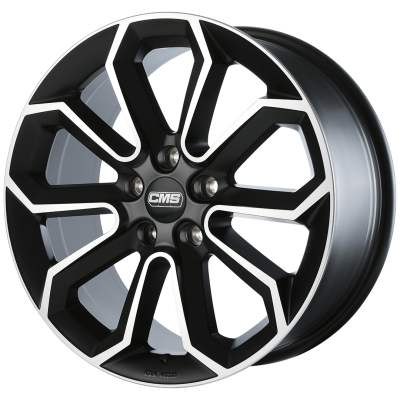 Диск CMS C20 Diamond Matt Black R17 W7.5 PCD5x112 ET47 DIA57.1