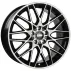 Диск CMS C25 Diamond Black R17 W7.0 PCD4x108 ET38 DIA65.1