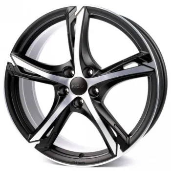 Диск Ronal R62 Jetblack Matt Frontkopiert R18 W7.5 PCD5x112 ET45 DIA76.0