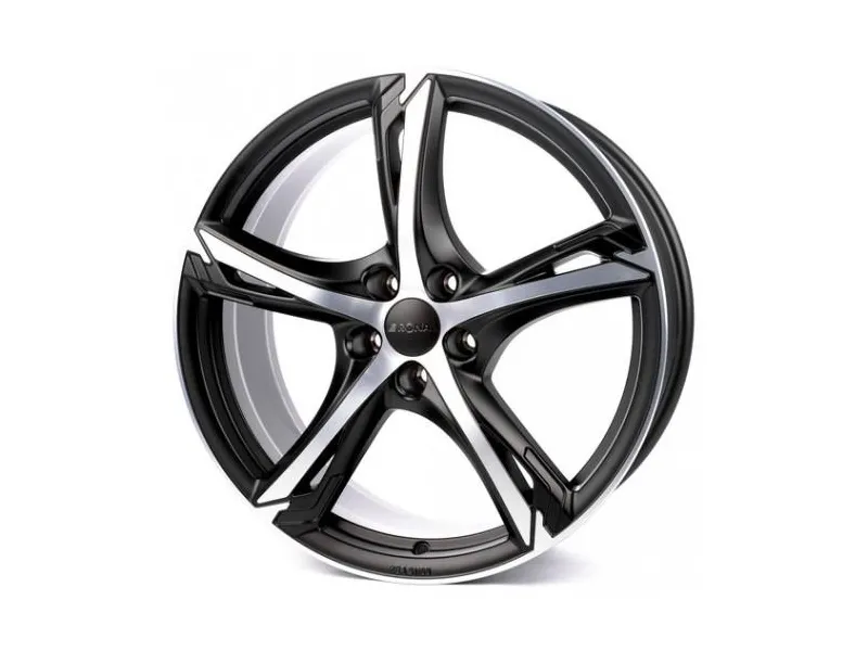 Диск Ronal R62 Jetblack Matt Frontkopiert R18 W7.5 PCD5x112 ET45 DIA76.0