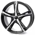 Диск Ronal R62 Jetblack Matt Frontkopiert R20 W8.5 PCD5x108 ET50 DIA76.0