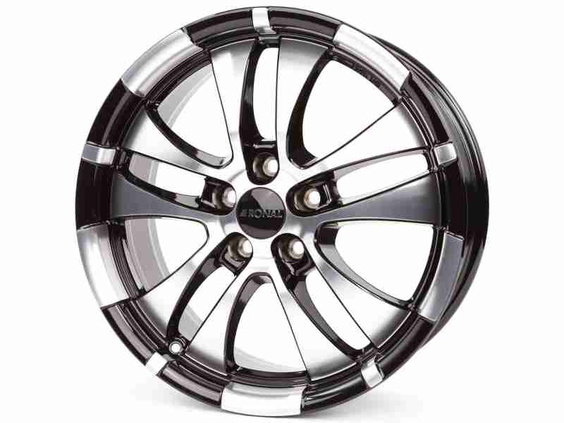 Диск Ronal R59 Jetblack Frontkopiert R18 W7.5 PCD5x108 ET50 DIA76.0