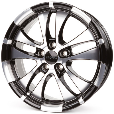 Диск Ronal R59 Jetblack Frontkopiert R18 W7.5 PCD5x112 ET51 DIA76.0