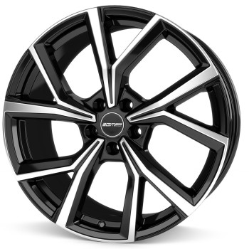 Диск GMP Italia Mentor black diamond R17 W7.0 PCD5x112 ET45 DIA57.1