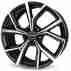 Диск GMP Italia Mentor black diamond R17 W7.0 PCD5x100 ET35 DIA57.1