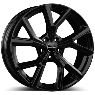 Диск GMP Italia Mentor Glossy Black R17 W7.0 PCD5x112 ET35 DIA57.1