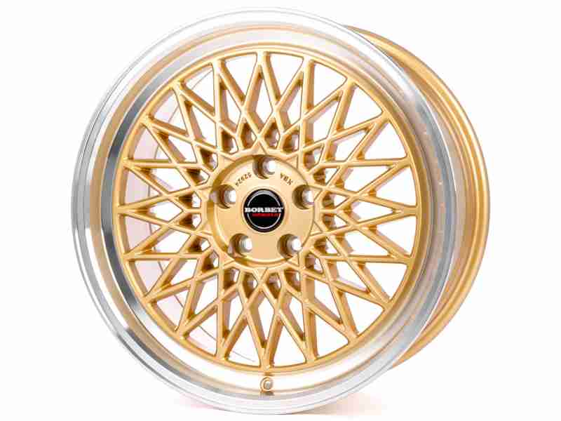 Диск Borbet B gold rim polished (GRP) R20 W8.5 PCD5x112 ET45 DIA66.5